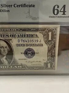1935-G $1�h���sMOTTO PMG 64EPQ �~�b�N�X���_�[�i���o�[ 01345679�tUNC�I�����A�I�I