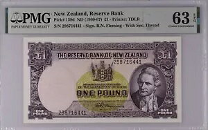 �j���[�W�[�����h 1960 1967 1 �|���h P 159d UNC PMG 63 EPQ