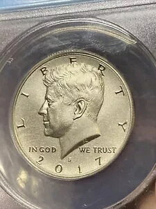 2017-S Kennedy Half Enhanced Uncirculated ANACS EU-70 225 ���N�L�O
