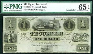 1830�N�� �~�V�K���B�e�J���Z 1�h���������� PMG GEM UNC 65 EPQ