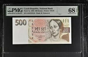 �`�F�R���a�� 500 �R���� 1993 P 7 a Superb Gem UNC PMG 68 EPQ TOP POP