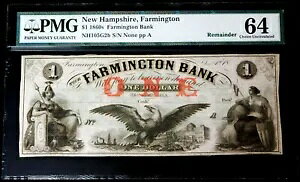 1860�N�� �j���[�n���v�V���[�B�t�@�[�~���g�� 1�h���t�@�[�~���g����s�p�~���� PMG CH. UNC64