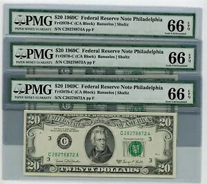 �_���l2070-C $20 1969C 3 �A���A�M������ 66 EPQ PMG DC-2492