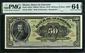 ���L�V�R 1914 50 �y�\ PS301d M364r1 �c�� PMG 64 EPQ UNC
