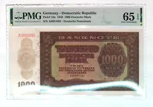 1948 �N�h�C�c DDR 1000 �}�[�N���� PMG 65 UNC �D�ꂽ���i��