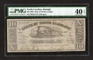 1862 �N $10 �m�[�X�J�����C�i�B NCCR84D �p�~���� - PMG 40 EPQ