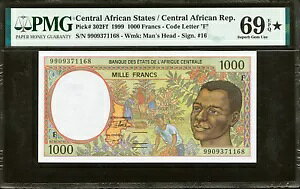 �����A�t���J���� 1000 �t���� 1989 P-??302Ff GEM UNC PMG 69 EPQ/STAR TOP POP