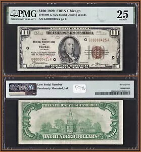 ��V���A�� 1929�N ���� 100 �h���A�M������s�� �V�J�S PMG 25 ���̃R�����g