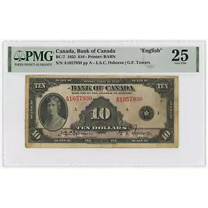 1935�N�J�i�_��s10�h�������i�p��\�L BC-7 - PMG VF-25�j