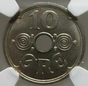 �f���}�[�N ���� 10 �z�� 1924 NGC MS 66 UNC �� TOP POP �L���O �N���X�`���� X