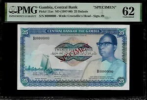 �K���r�A 25 �_���V 1987 - 90 �W�{ PMG 62 UNC P#11as PMG �l�� 1/0