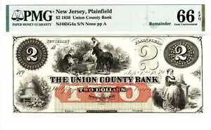 �j���[�W���[�W�[�B�v���C���t�B�[���h - ���j�I���J�E���e�B��s $2 PMG 66 EPQ GEM ������ - �������ł��ˁI