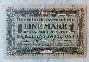1 �}�[�N �J�E�m 1918 ���� Darlehnskasse �I�X�g���� �h�C�c�AP-R128