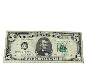 �č� 1969-C $5 �A�M�������AS/N C 32872222 B (#466)