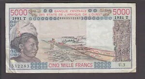 ���A�t���J���� - �g�[�S P.808Te-2283 5000 5,000 �t���� 1991 �ꕔ�ɏ����Ȕj��