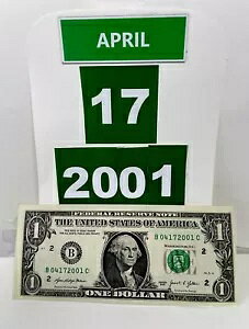 2001 �N 4 �� 17 ���̒a�������� UNC �t�@���V�[ �V���A���ԍ� 1 �h������ B 04172001 C