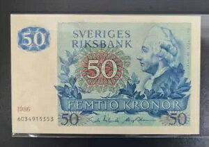 1986 �X�E�F�[�f�� 50 �N���[�i���� UNC