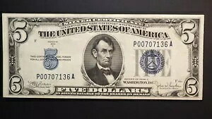 1934 C $5 �V���o�[�ؖ��� **�f�G�ȃ���** �������� S2789