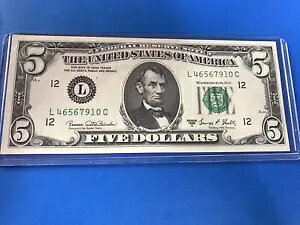 1969 C $5 5 �h���A�M������ (UNC) .. Loc #5b
