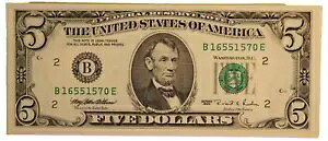 1995 **** $5 �A�M������s**UNC �j���[���[�N���� ** �������� S2400