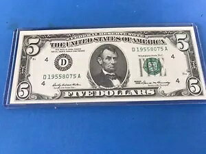 1969 �N $5 5 �h���A�M������s�� UNC�ALoc #31b