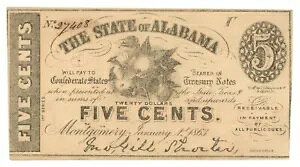 1863 �N�A���o�}�B�A�A���o�}�B�����S�����[ 5c Note No.27408 CR11 (59250)