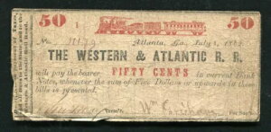 1862 �N 50 �Z���g �E�F�X�^�����A�g�����e�B�b�N R.R. �W���[�W�A�B�A�g�����^ �p�~���ꂽ����
