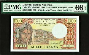 �W�u�` 1000 �t���� ND (1991) Pick-37e GEM UNC PMG 66 EPQ