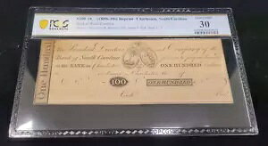 1800�N�� 100�h�� PCGS VF30 �T�E�X�J�����C�i�B�`���[���X�g����s ������ �p�~����
