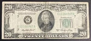 1950 A $20 �V�J�S - $20 �A�M������s���� - ���B���e�[�W - �摜���Q�� G11166947B