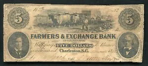 1855 �N $5 �t�@�[�}�[�Y & �T�E�X�J�����C�i�B�`���[���X�g���ב֋�s�̔p�~���ꂽ����