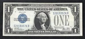 FR 1602 1928-B $1 �uFUNNYBACK�v �V���o�[�ؖ��� �uI-B �u���b�N�v ���ɏ㎿+
