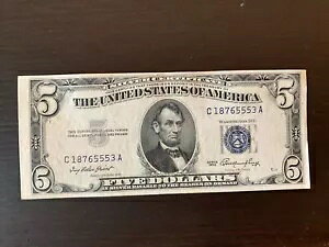 62435 ���� US $5 �h������ 1953 �j�[�X #3 �u555�v �N���Ȏ����ʉ�