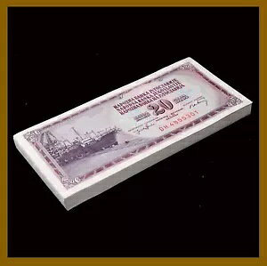 ���[�S�X���r�A 20 �f�B�i�� x 50 �o���h���A1974 P-85 ���� Unc