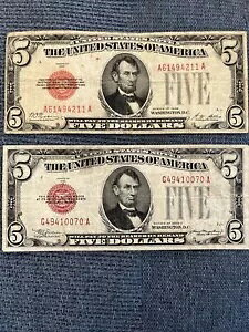 1928-1928C $5 - ���b�h�V�[���m�[�g