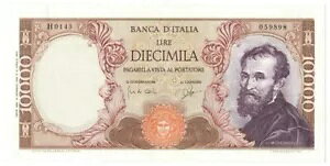 10000 ���� BANCA D'ITALIA �~�P�����W�F�� ���f���[�T 1964/01/14 SPL+