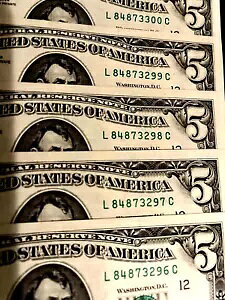{5} US $5.00 �r���Y �V���[�Y 1995 ���� �N���������H�B�����V���i 1 11-1