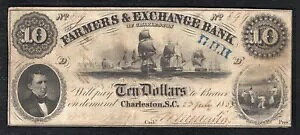1853�N $10 �T�E�X�J�����C�i�B�`���[���X�g���̃t�@�[�}�[�Y���ב֋�s�̔p�~����