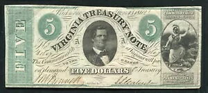 1862 �N $5 �o�[�W�j�A���Ɏ��� �o�[�W�j�A�B���b�`�����h �p�~���ꂽ���� XF