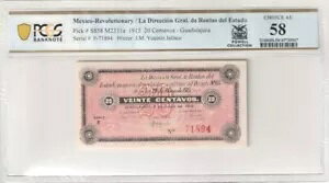 ���L�V�R 1915 20 �Z���^�{�X �O�A�_���n�� #S858 M2331a PCGS �����I�� AU58
