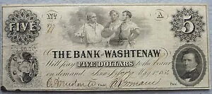 1854�N $5 ���V���g����s - �~�V�K���B�A�i�[�o�[����