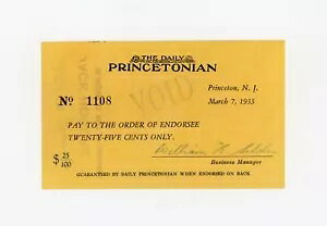 1933 25c �f�C���[ �v�����X�g�j�A�� - �j���[�W���[�W�[�B�v�����X�g�����a���e AU