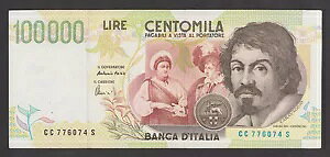 �C�^���A 100000 ���� 6. 5. 1994 AU P117b CARAVAGGIO �T�C���B�t�@�W�I���A�~�`