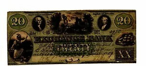 1859 �o�[�W�j�A �m�[�t�H�[�N�ב֋�s �p�~���ꂽ�ʉ� 20 �h������ ~N36