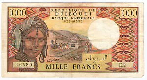 DJIBOUTI ���� 1000 �t���� 1979