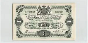�X�E�F�[�f�� 1 �N���[�i 1918�AP-32e�ACc�A084234�A�I���W�i�� AU UNC �ɂ��āA�󏭃O���[�h�B B5