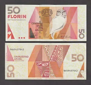 ARUBA P.18c 50 FLORIN 2012 ���ɏ㎿�Œᑗ���ł܂Ƃ߂܂� 2203