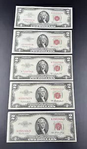 1953 + ABC & 1963 5 $2 ���� �č��@��ʉ݃��^�[ 5 ���Z�b�g XF+ #484