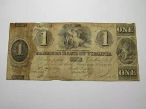 $1 1861 ���b�`�����h �o�[�W�j�A �p�~���ꂽ�ʉݎ��� �o�[�W�j�A�B�r�� �t�@�[�}�[�Y��s
