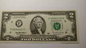 Fr-1936 1995 $2 �A�M�����������ʎ����g���v�� �i�C�� F 99962327 F